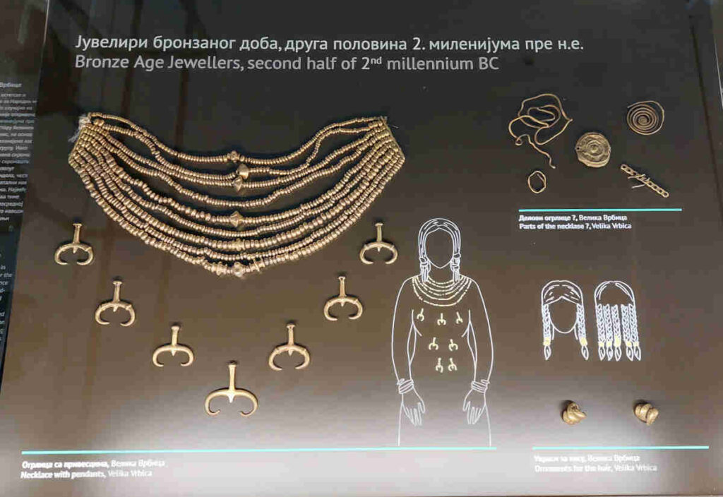 Bronze Age jewelry, second half of 2nd millenium BC