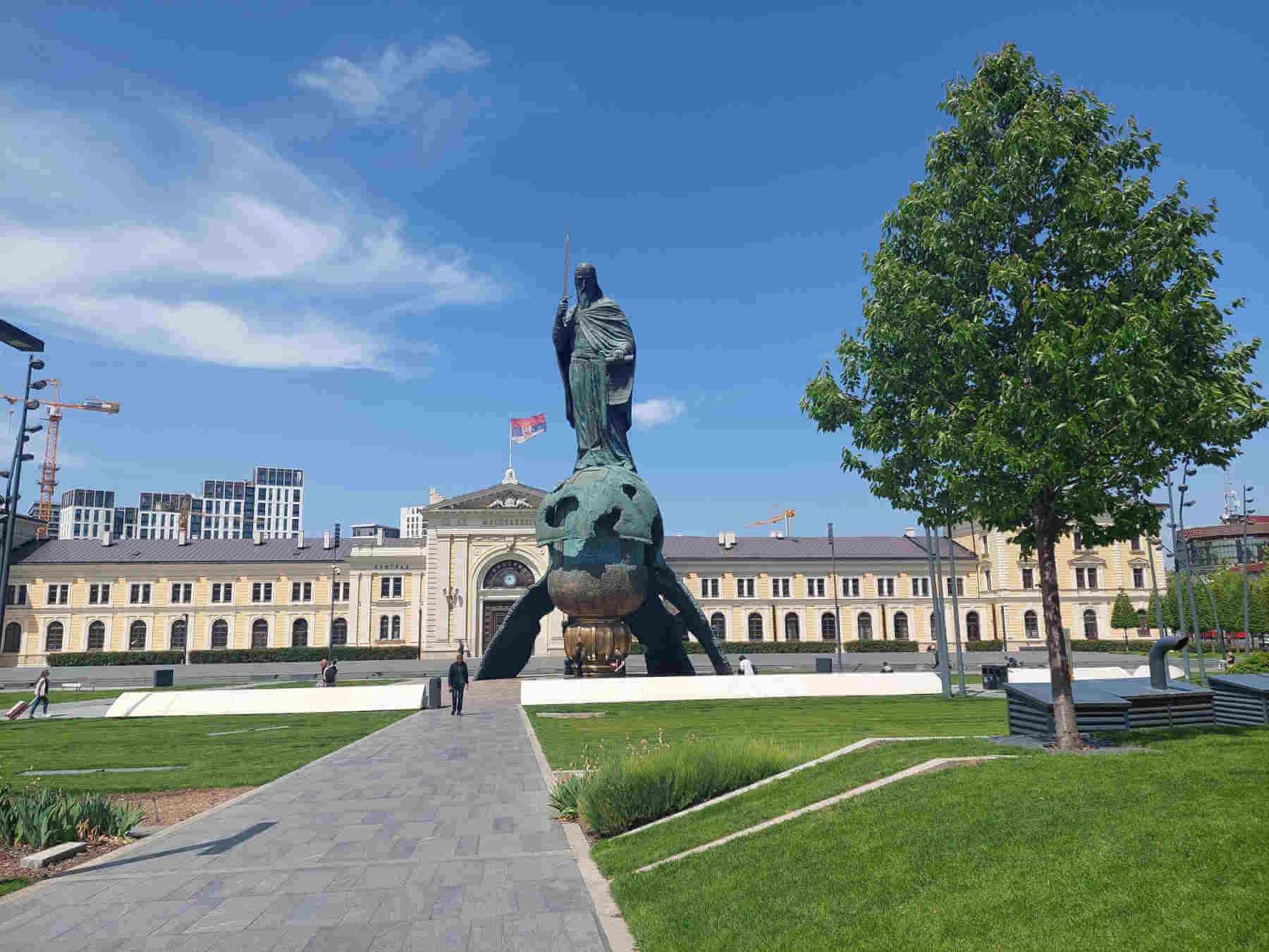 Stefan Nemanja Monument in Sava Square: Beautiful Photos and Info - Be ...