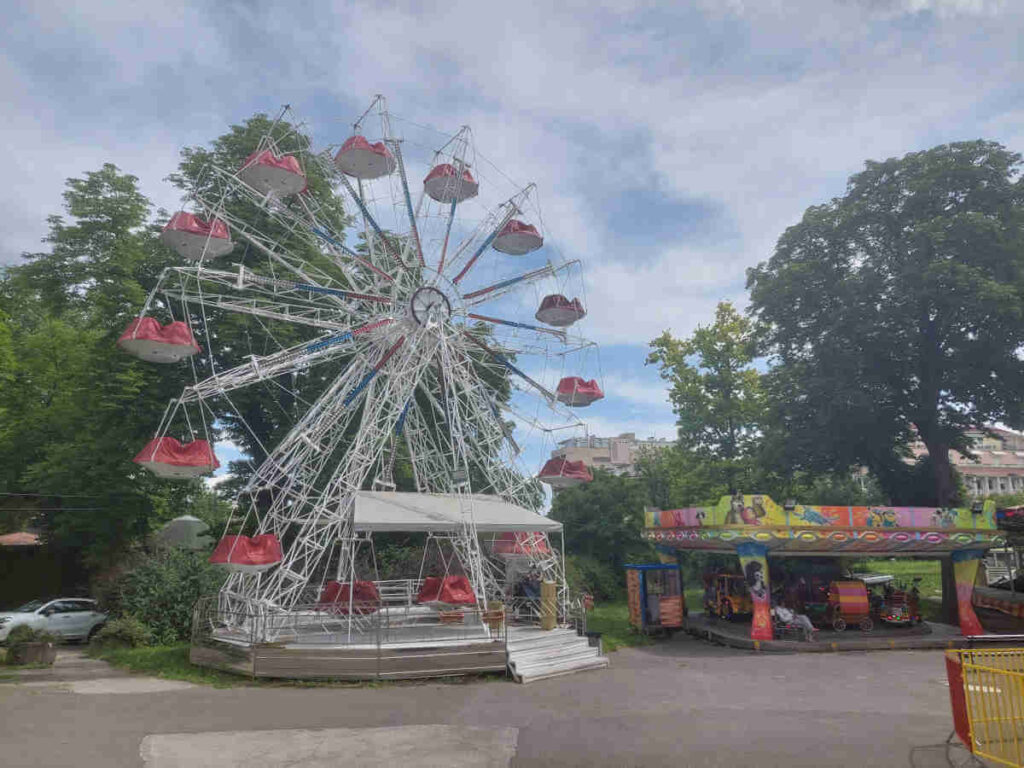 Ferris wheel at Kalemegdan Park