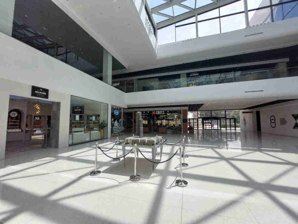 Inside West 65 Mall