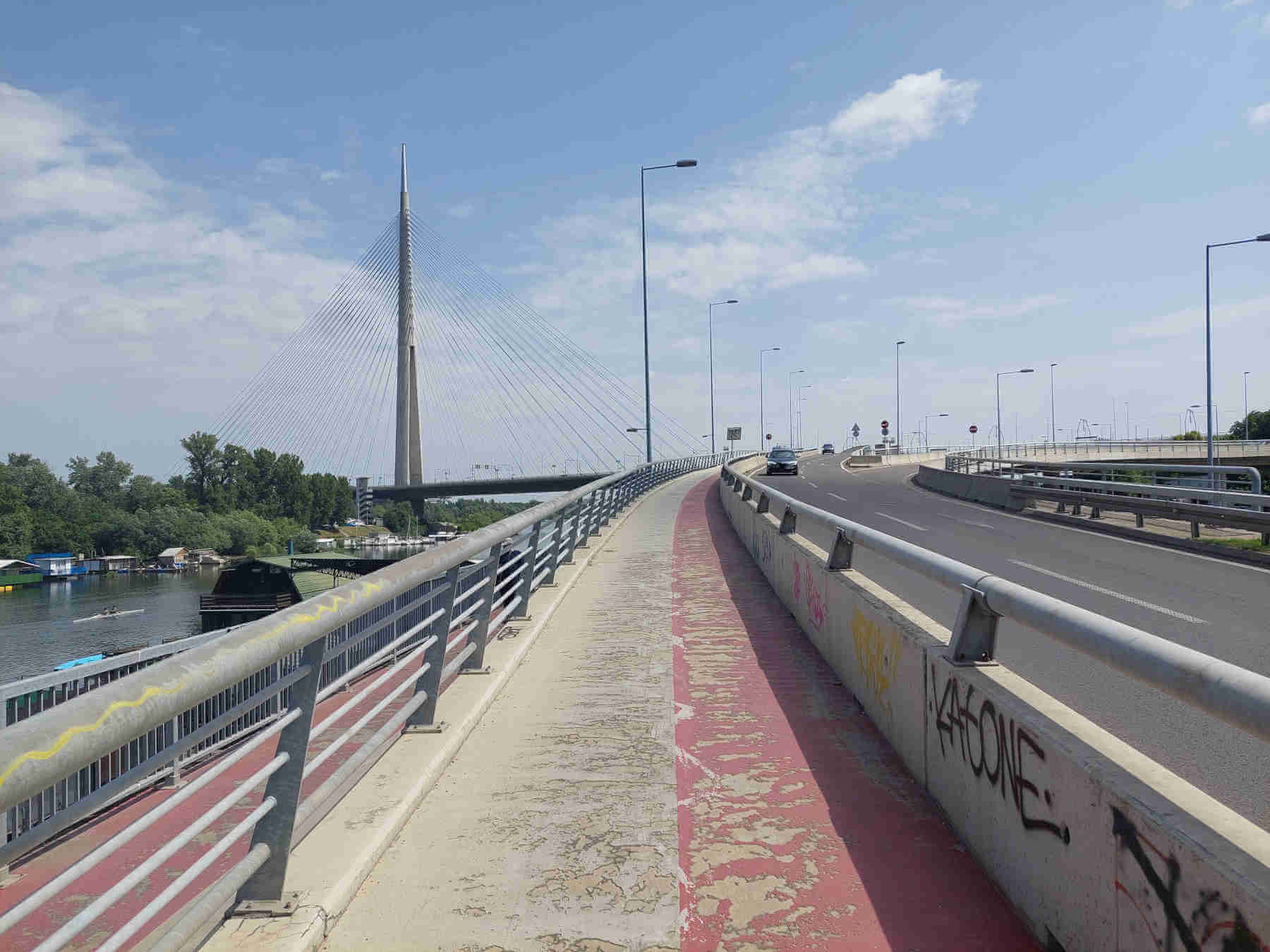 Cross Ada Bridge on Foot, Experience Belgrade in a Unique Way - Be in ...