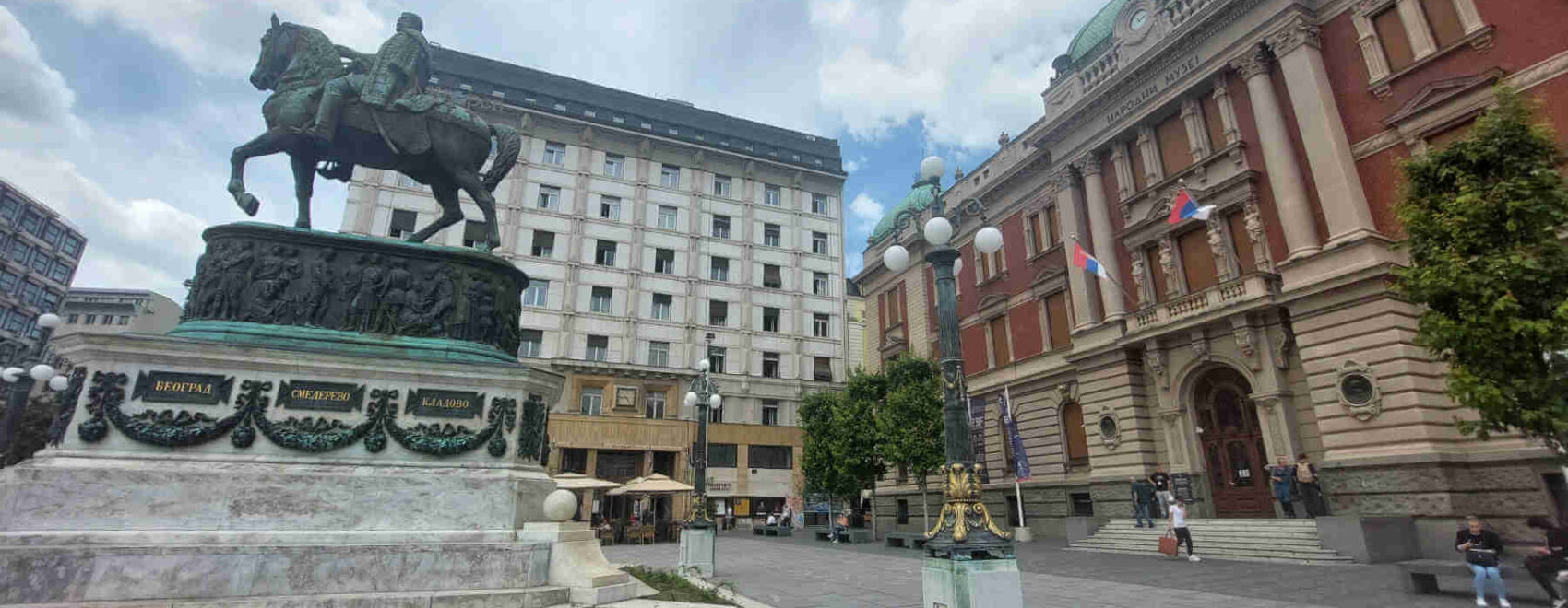 Republic Square in Belgrade