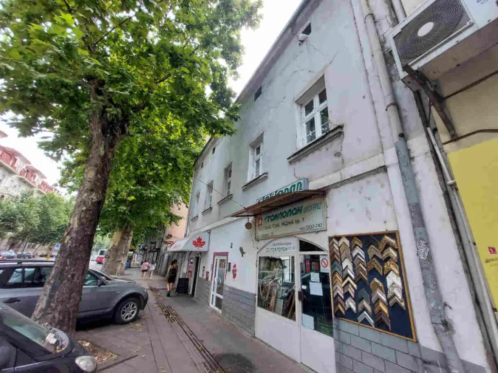 The oldest house in Belgrade, located in Cara Dusana Street