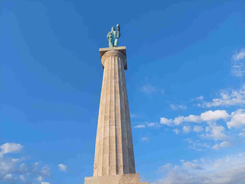 The Victor Monument closeup