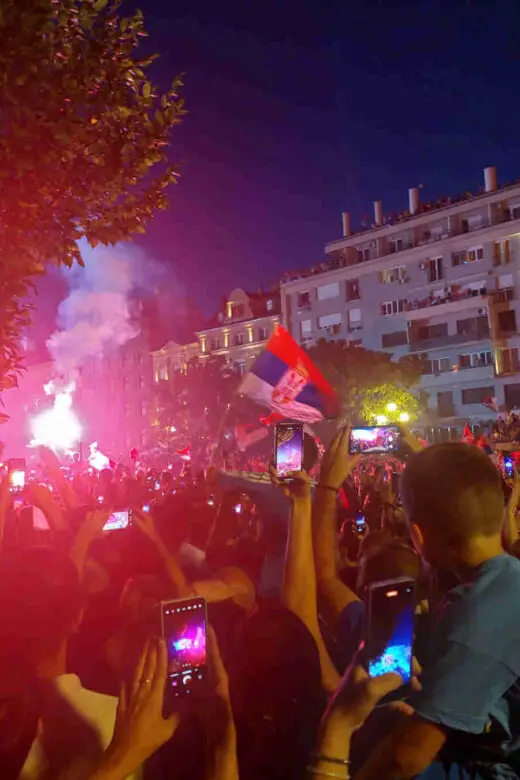 50,000 people welcome Serbian Olympic medalists in Belgrade