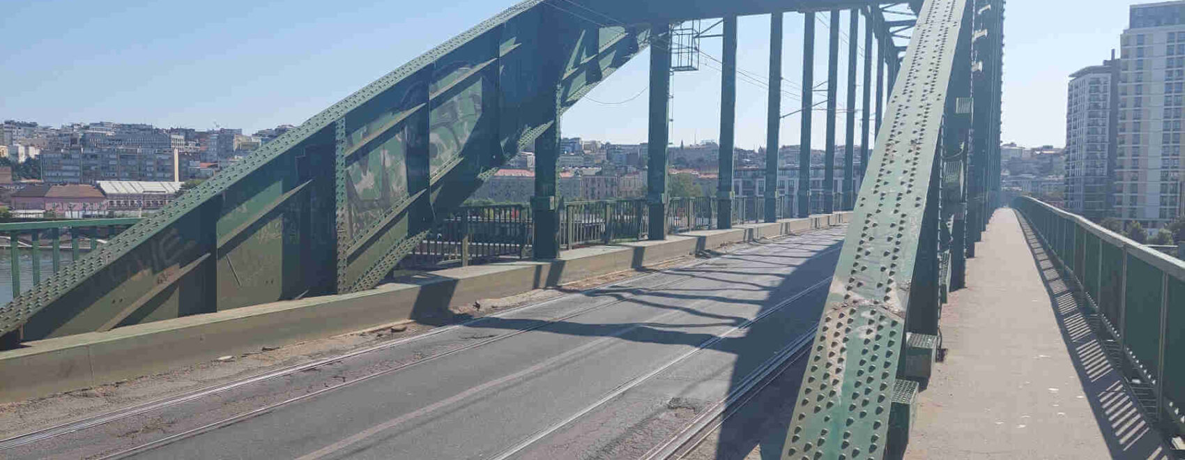 Old Sava Bridge closeup