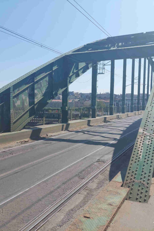 Old Sava Bridge closeup