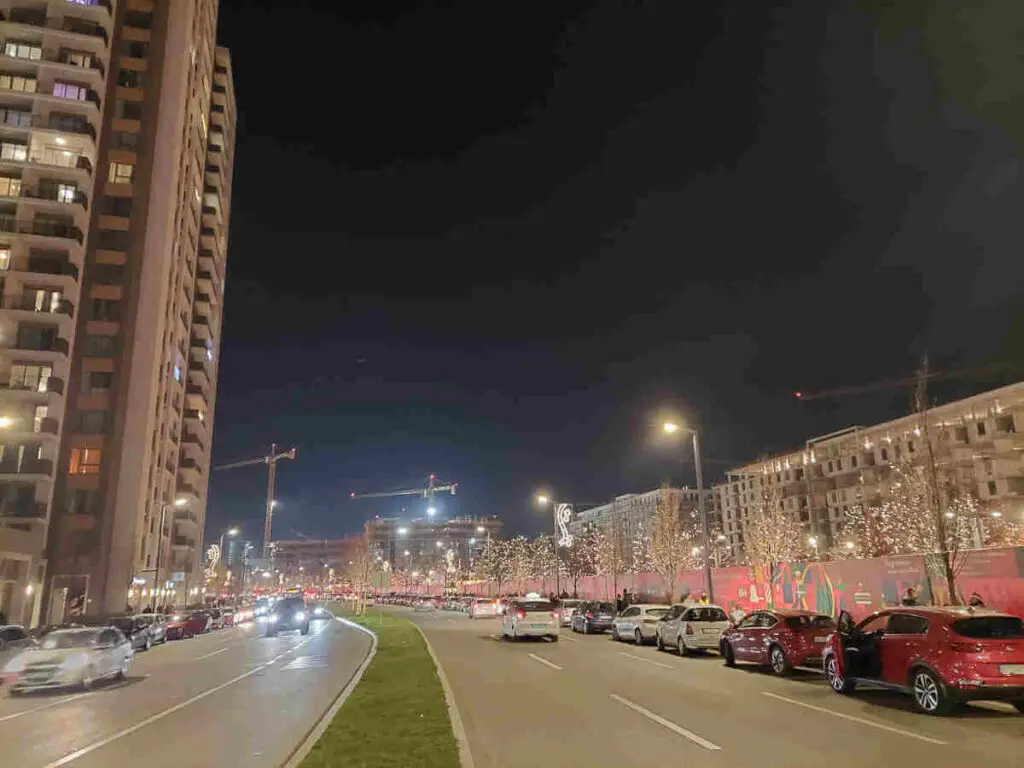 Belgrade Waterfront on New Year's Eve