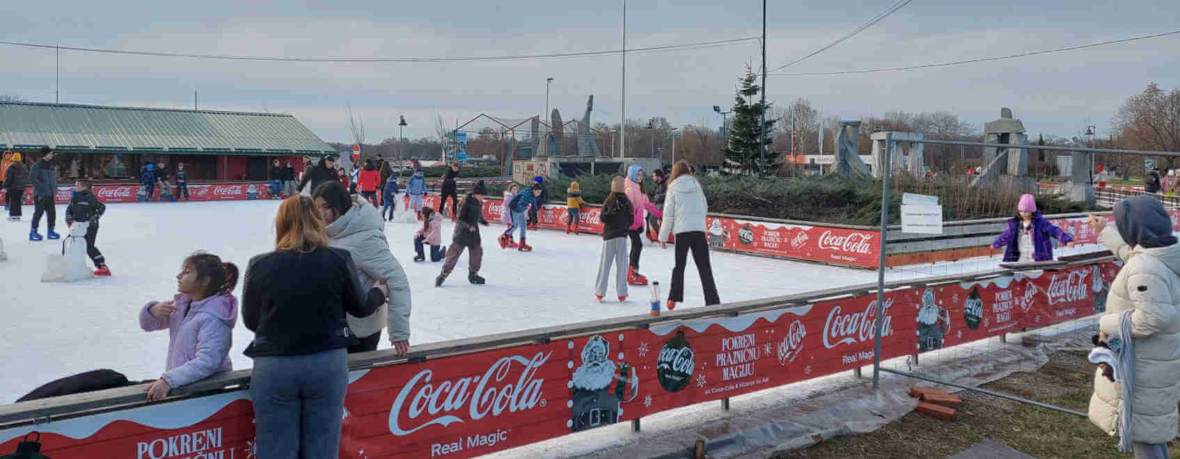 Ada Ciganlija ice skating rink