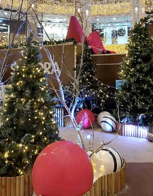 Belgrade Christmas decoration