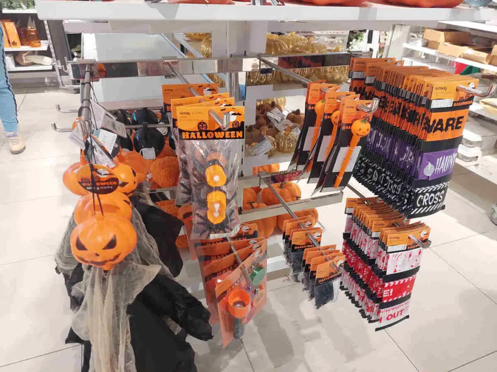 A store in Belgrade is ready for Halloween already in late September