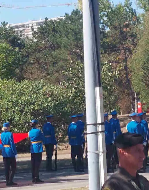 Military parade in Belgrade