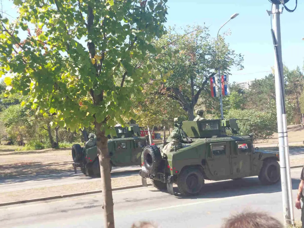 Belgrade military parade 2025