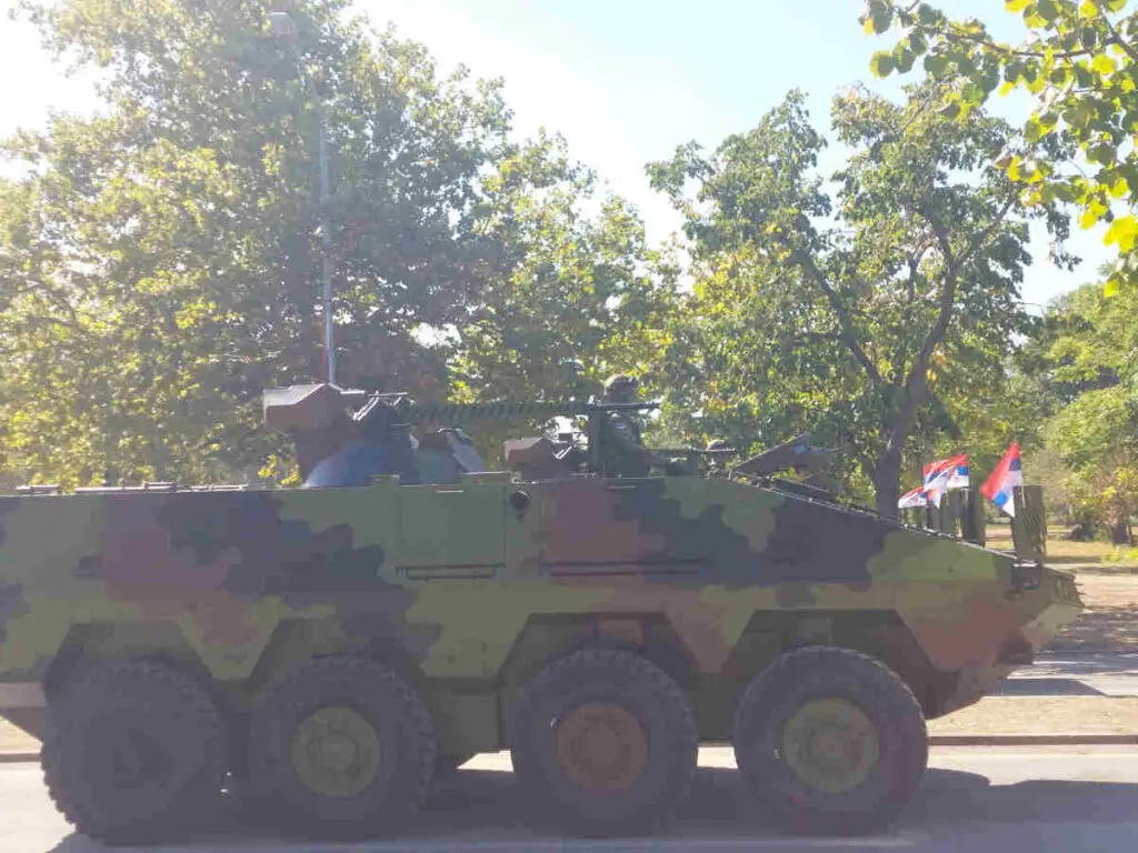 Serbia military parade