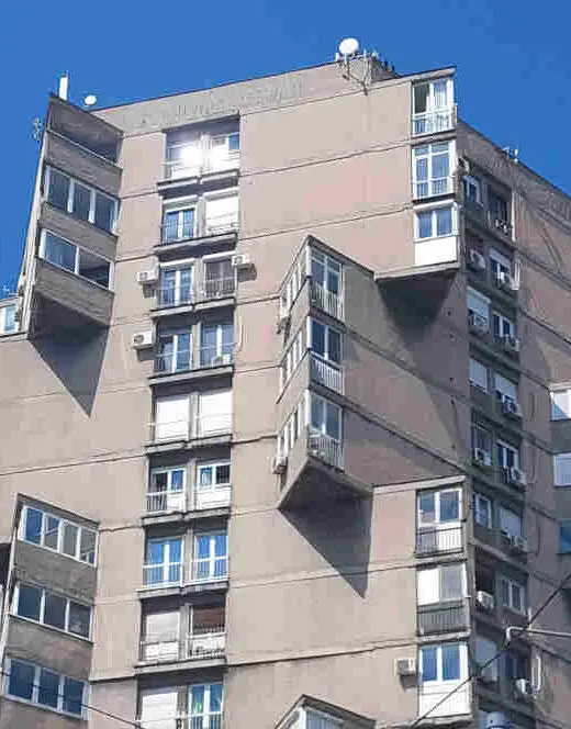 Toblerone building cover