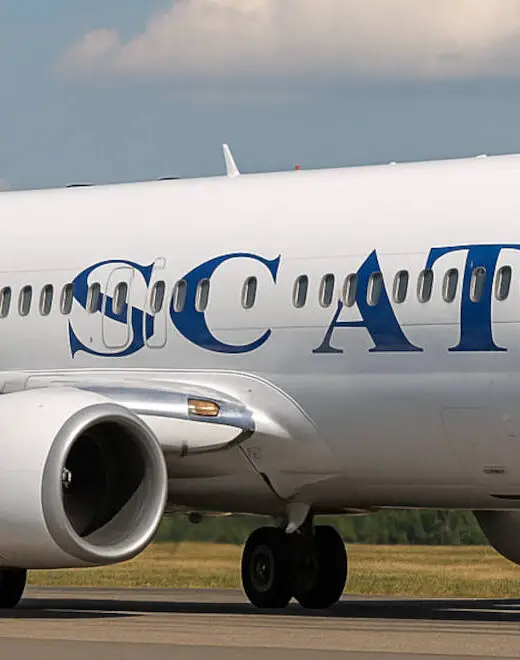 Belgrade Astana flight illustration