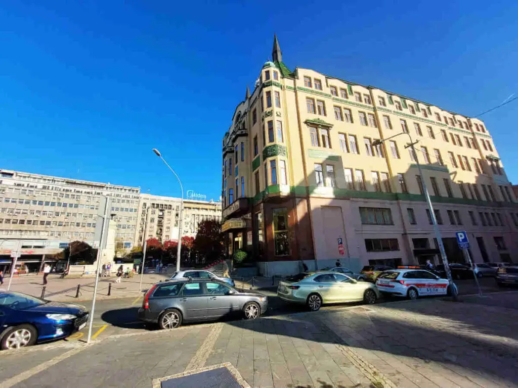 Hotel Moskva side view